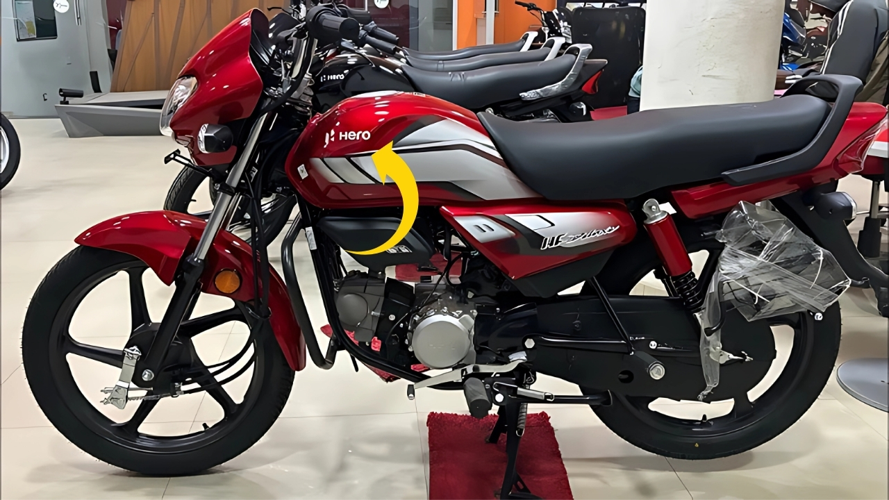 Hero HF Deluxe come with fabulous in low cost