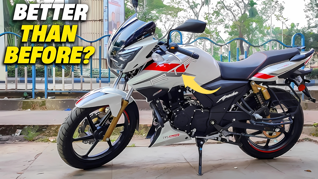 TVS Apache RTR 180 – Classic look bike comes with affordable price